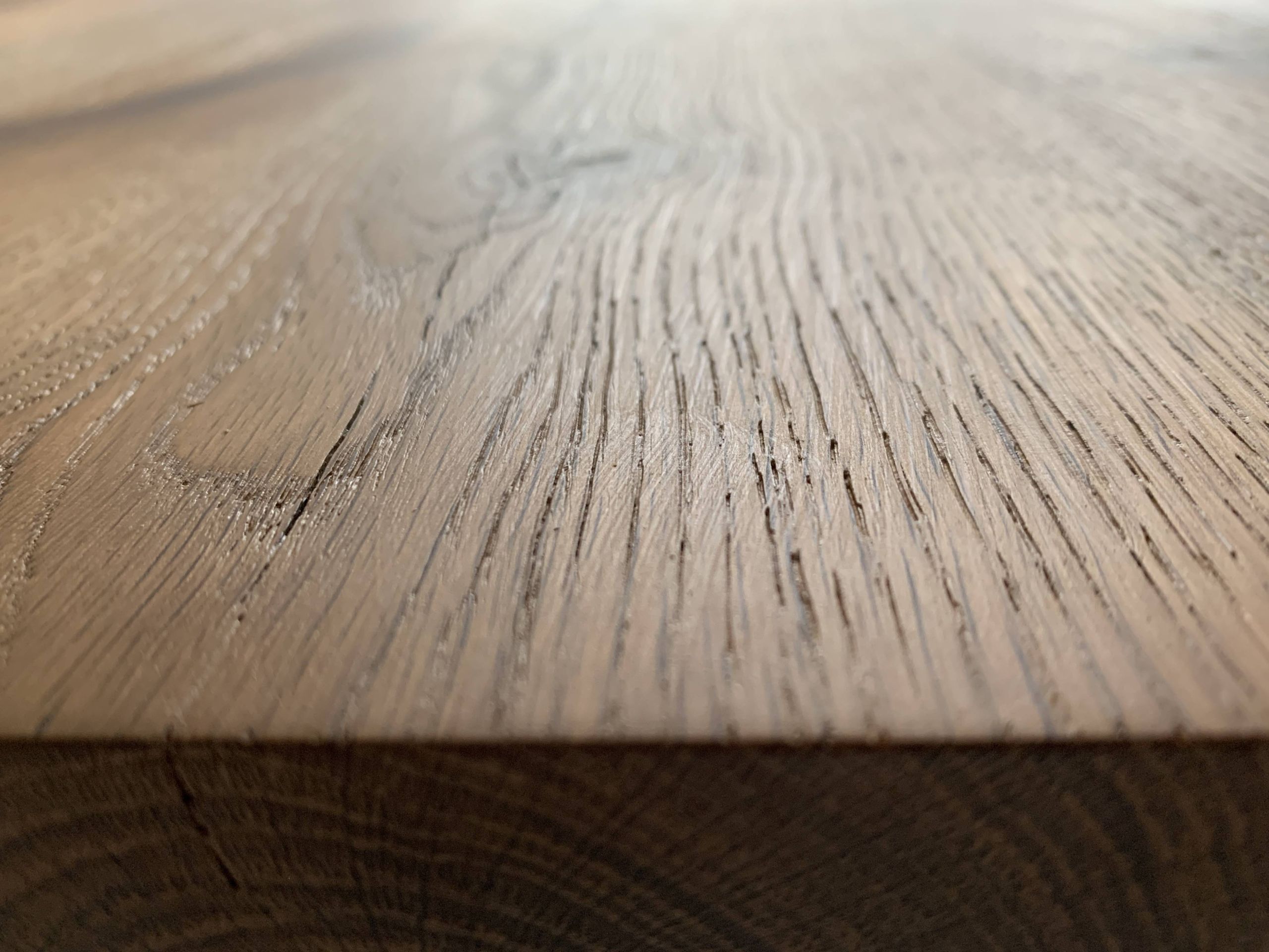 Geborsteld gestoomd eiken