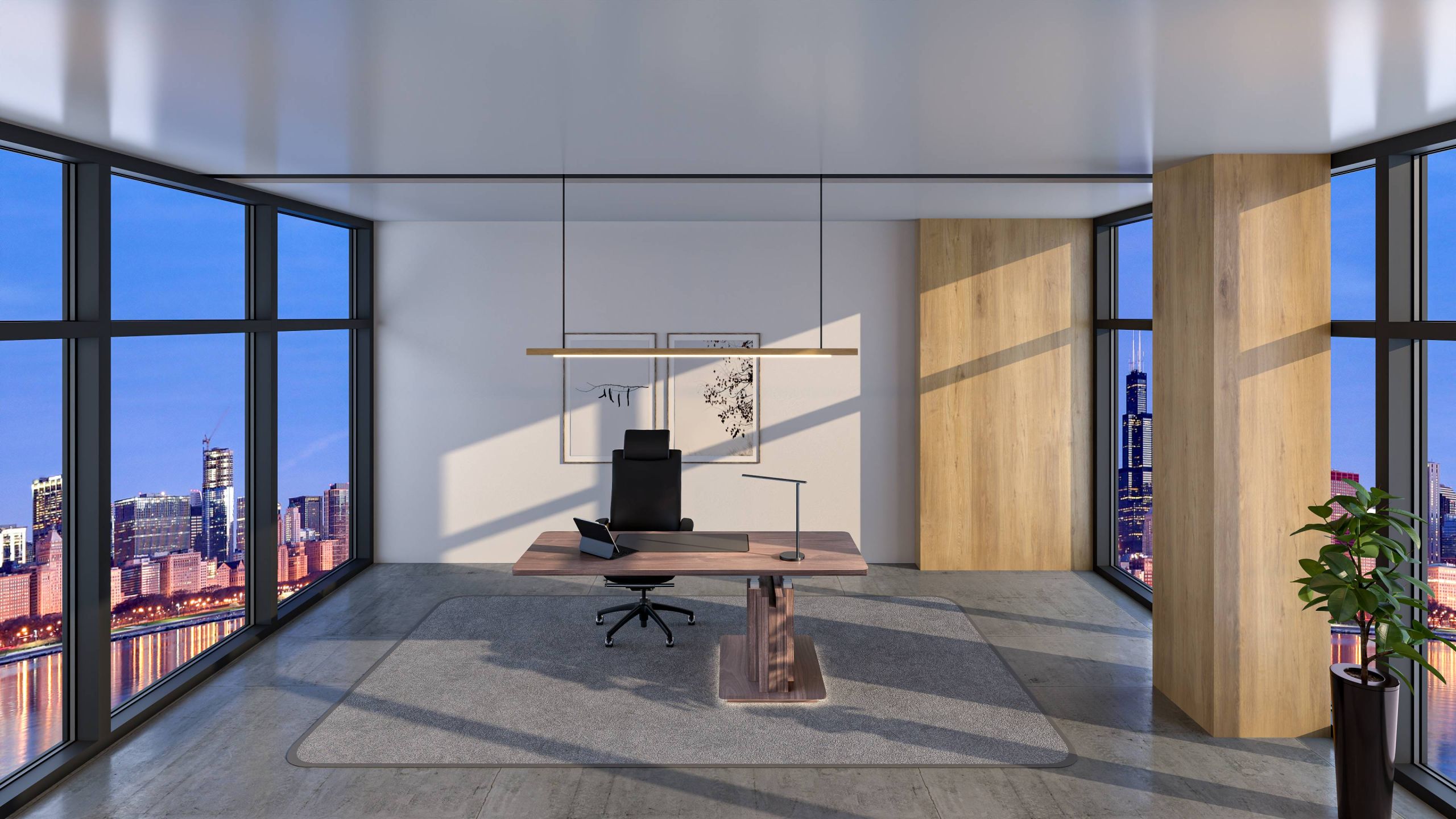 Cliff Director Edge met afgeronde hoeken