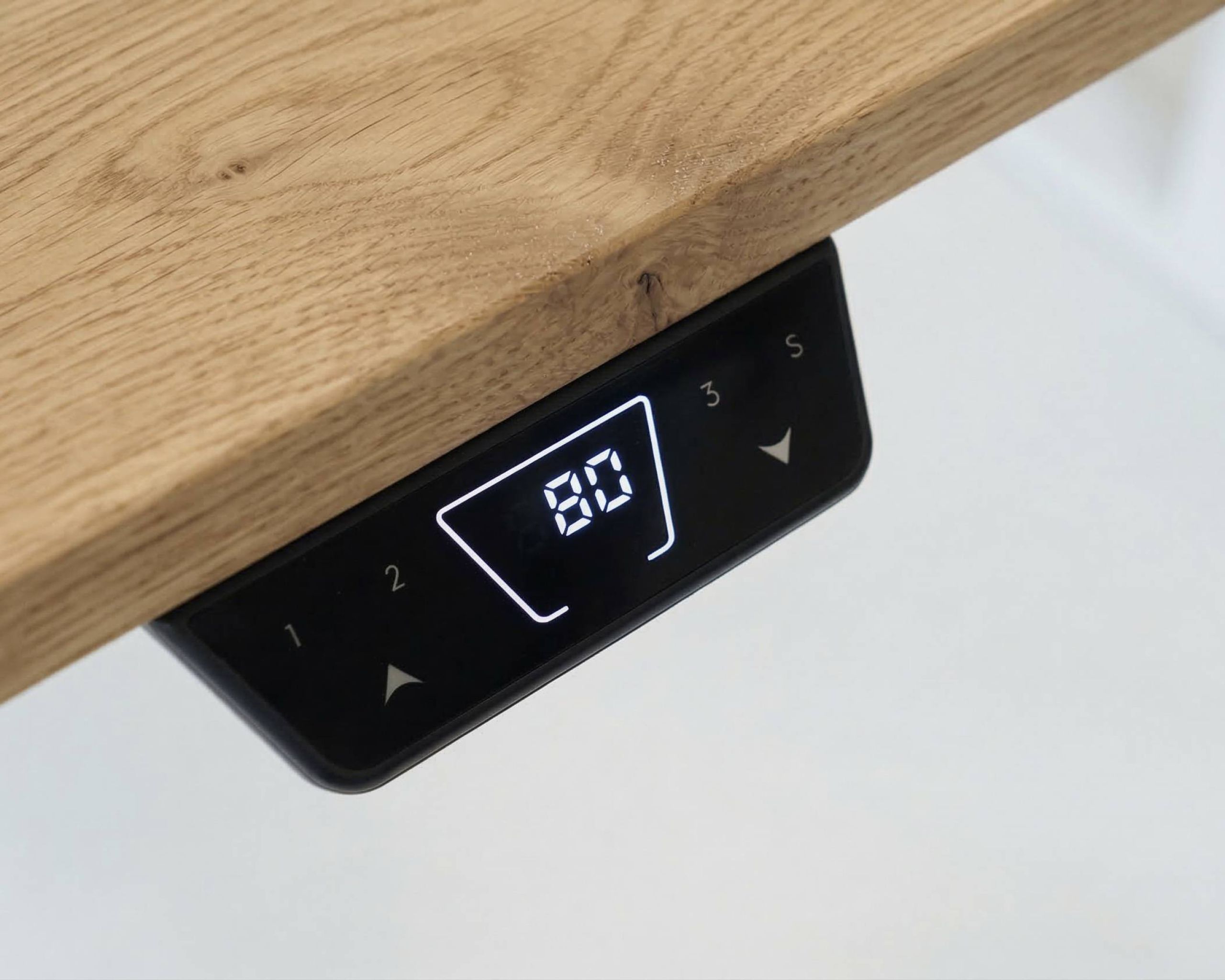 Display elektrisch zit-sta bureau met geheugen Premium