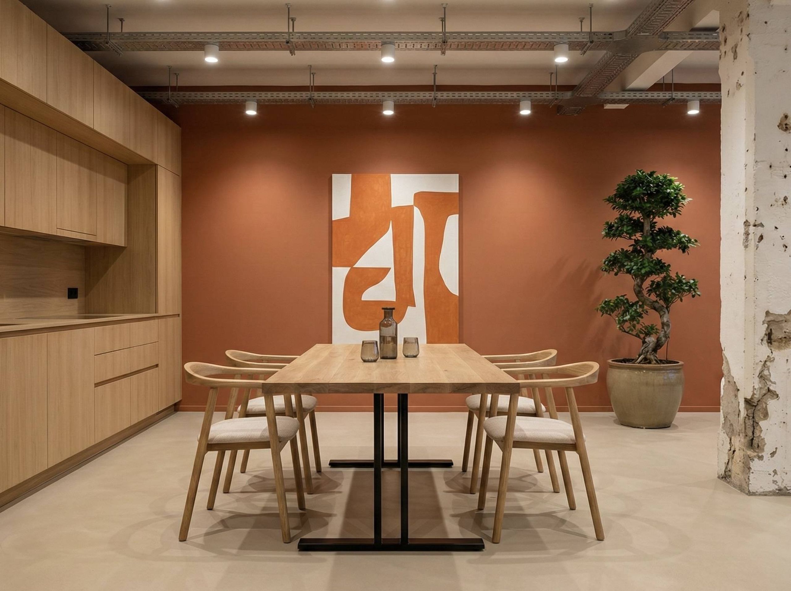 Eettafel voor in kantine