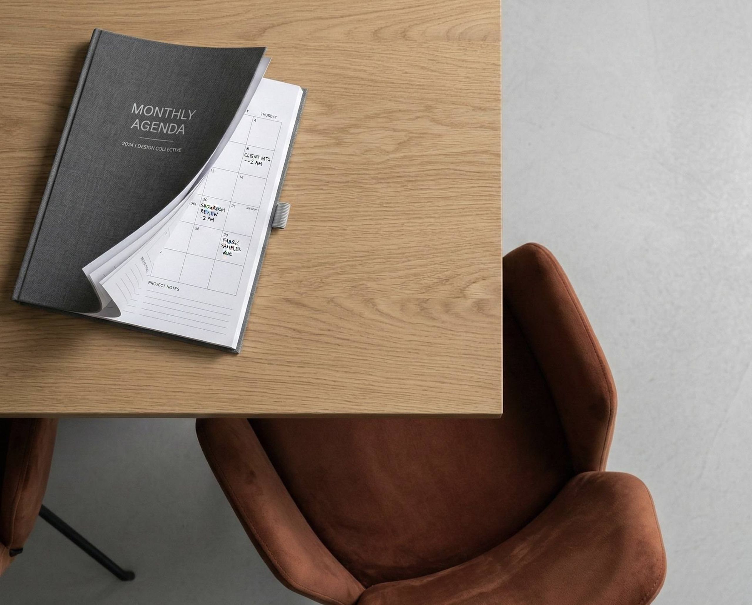 Verfijnd tafelblad zonder noesten