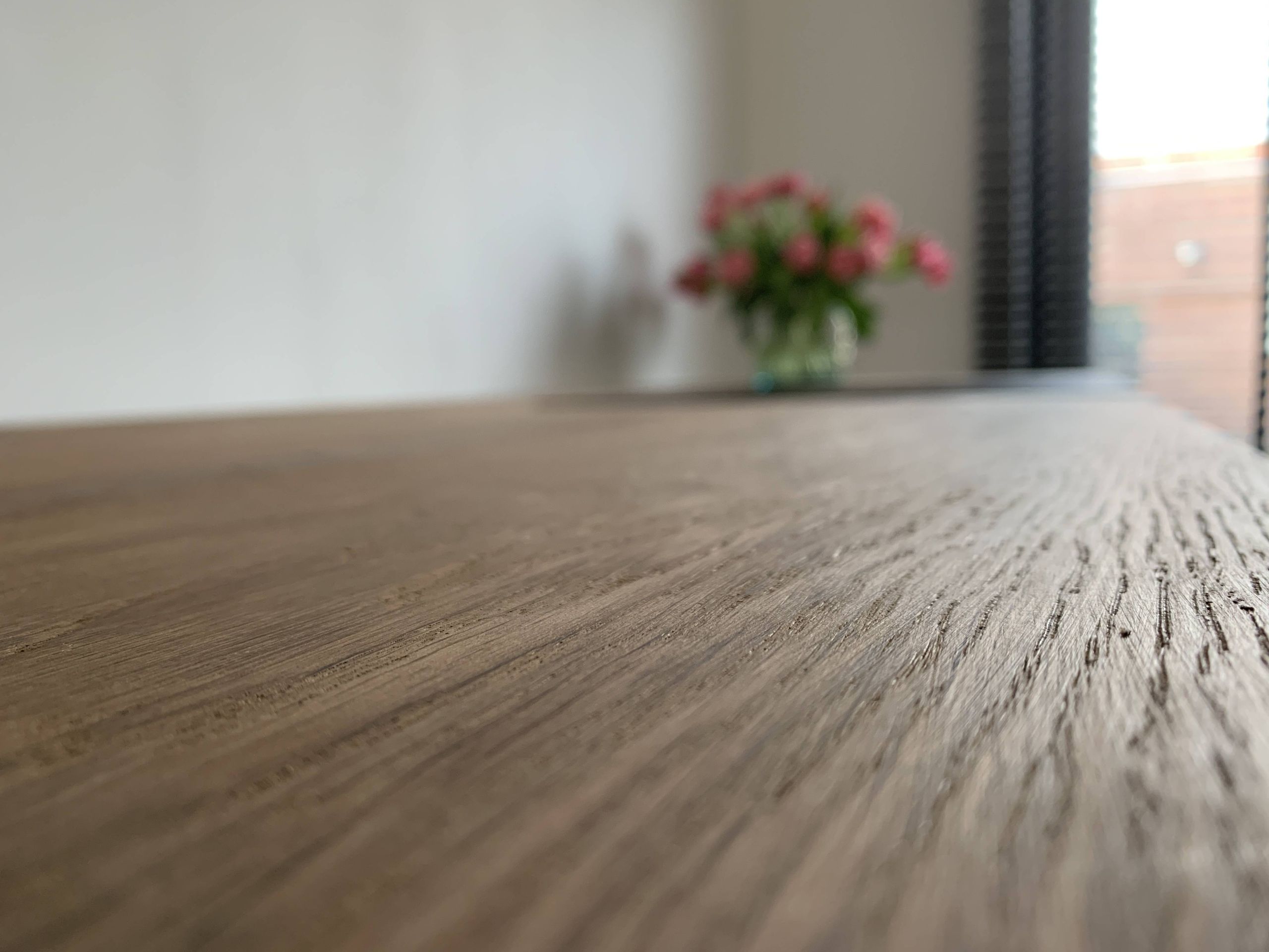 Gestoomd massief eiken