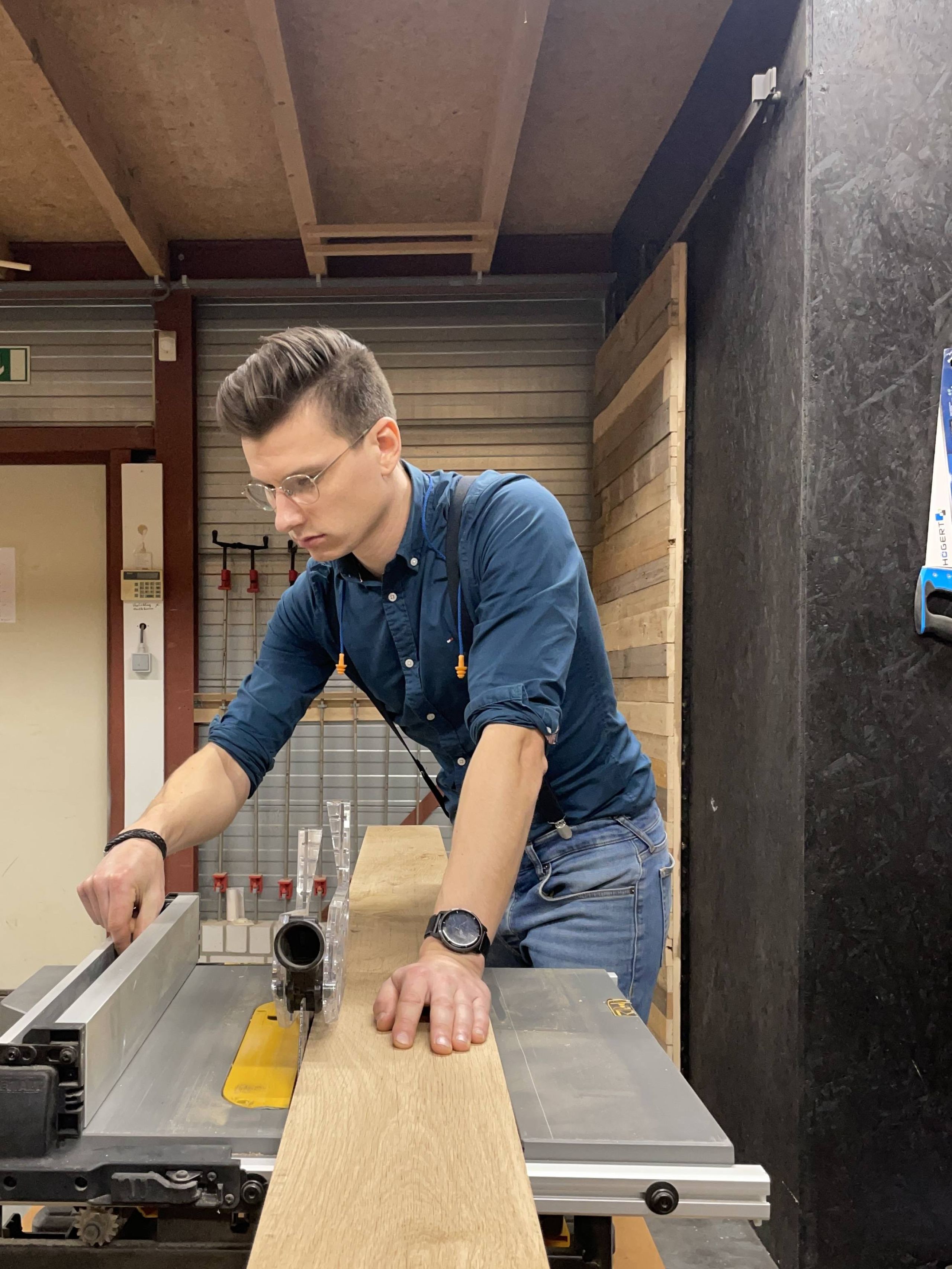 Op maat zagen met zaagtafel