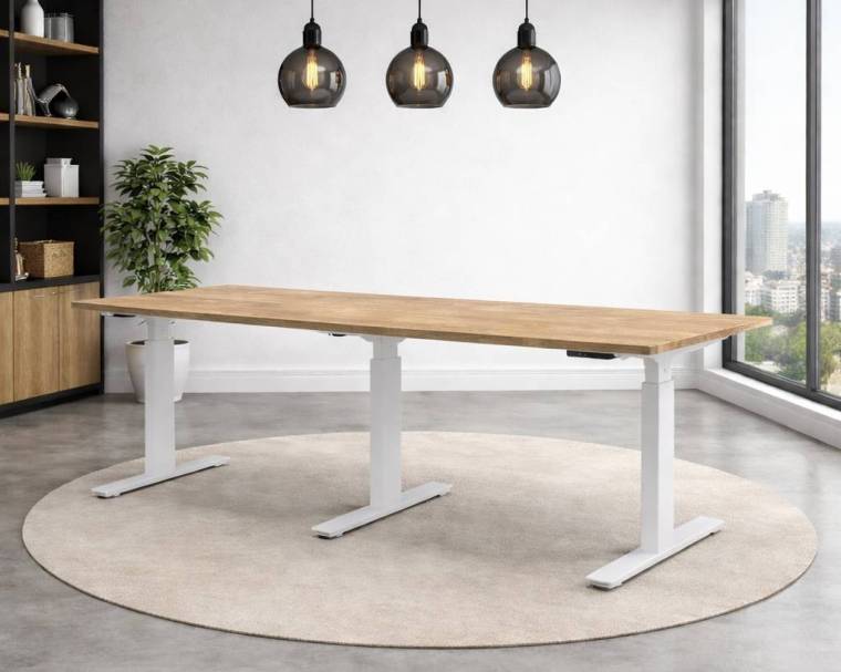 Elektrisch verstelbare vergadertafel Professional 4 - Meet Edge
